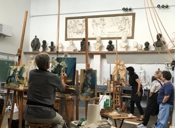 Painting and drawing classes at Coppini